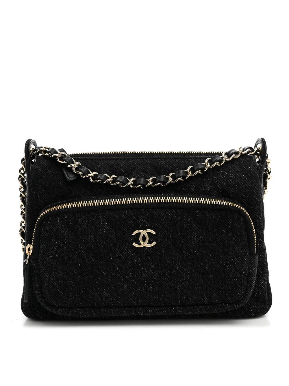 Chanel Denim Quilted Small Preppy #370714C35B